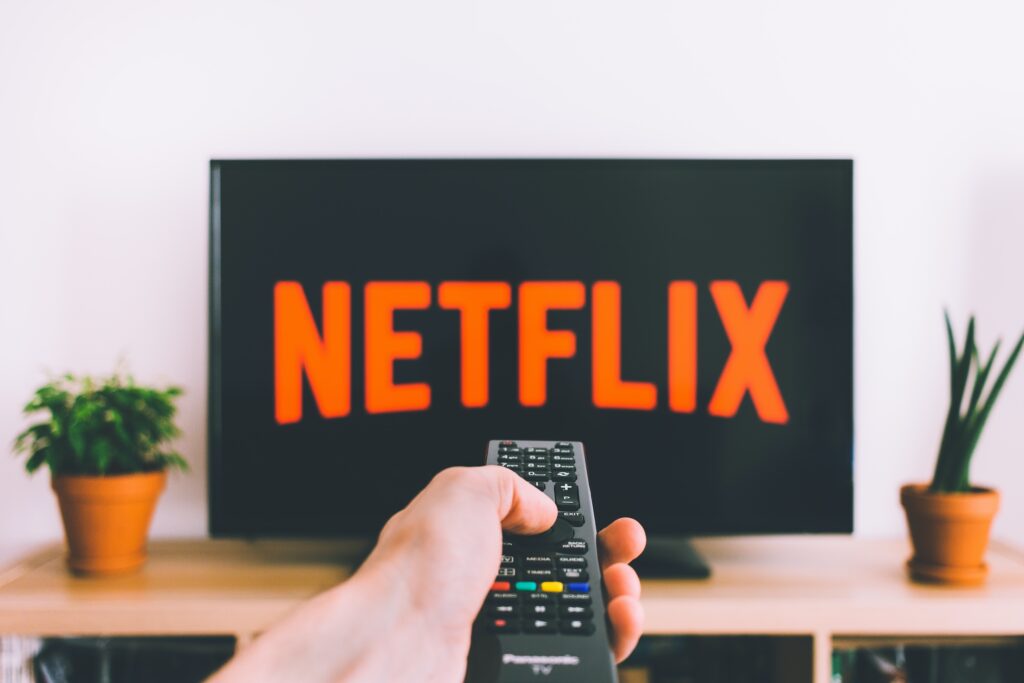 KI Website von Netflix mit Algorithmus